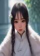 蓝色是最暖的颜色电影海报，两位女性在蓝色调光线下对视，画面充满情感张力